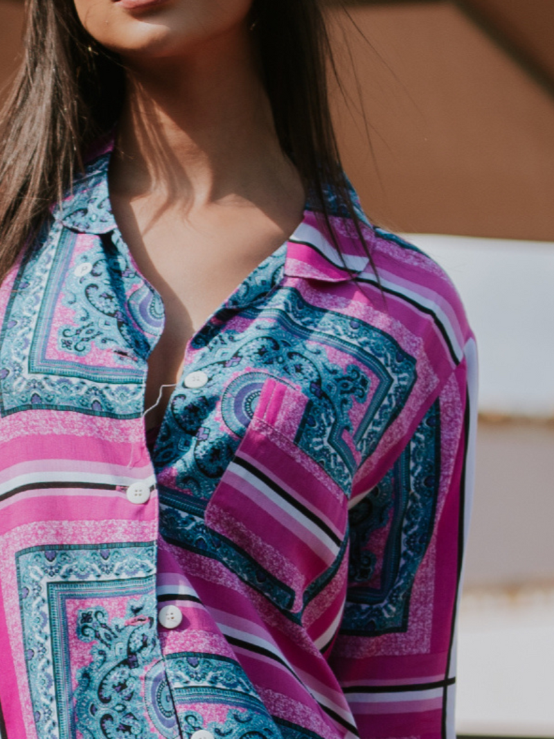 Chemise Estampada